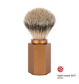 Scheerkwast Silvertip - Bronze