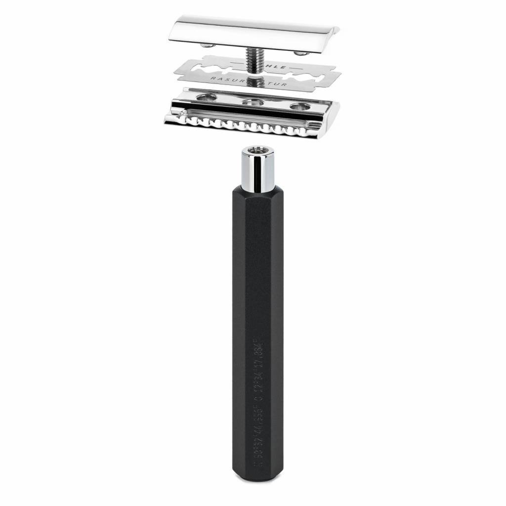 Safety Razor - Graphite - Closed Comb