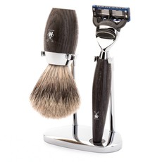 Shaving Set Kosmo 3-part - Bog Oak - Fusion®