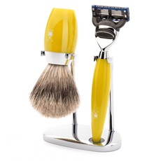 Shaving Set Kosmo 3-part - Yellow - Fusion®