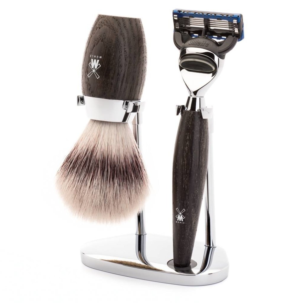 Shaving Set Kosmo 3-part - Bog Oak - Fusion®