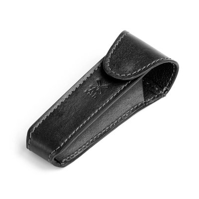 RT6 - Leather pouch voor safety razor - Black