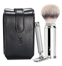 RT3SR - Scheerset Safety Razor Zwart