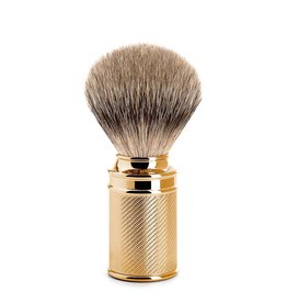 091M89GOLD - Shaving Brush Silvertip Gold