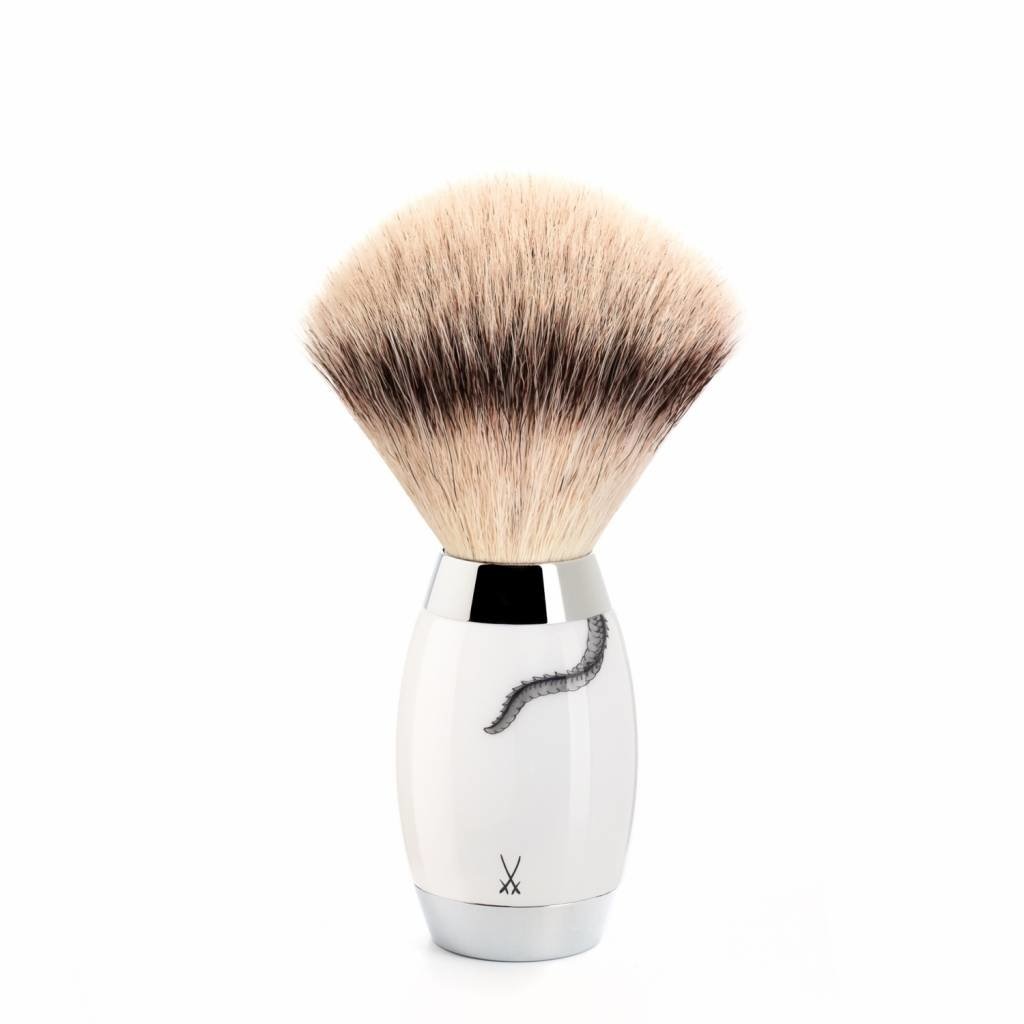 Shaving Brush Silvertip Fibre® - Meissen Porcelain