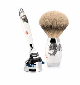 S493ED-MEISSEN-F - Shaving Set Meissen Porcelain -  Fusion® & Badger