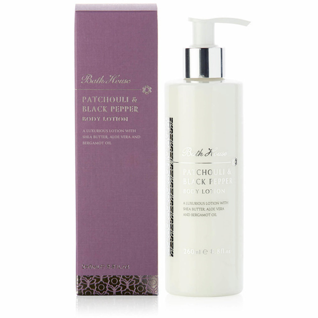 Body Lotion 260m Patchouli & Black Pepper