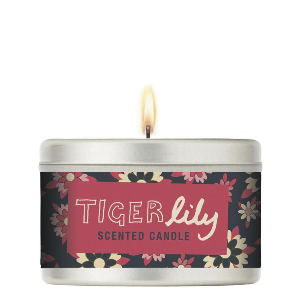 Barefoot & Beautiful Scented Candle 40hr Tiger Lily