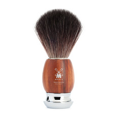 Shaving Brush Black Fibre® - Plumwood