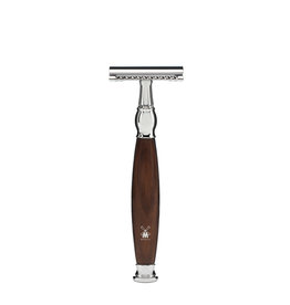 R47SR - Safety razor - Ironwood - Gesloten kam