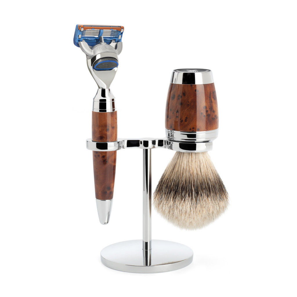 Shaving Set 3-part  Stylo - Thuja wood Fusion®