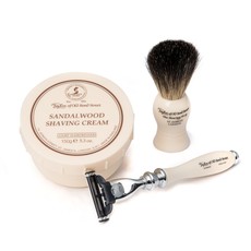 Pure Badger Shaving brush, Razor Mach3 & Shavingcream