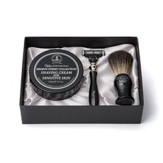 Pure Badger Shaving Brush, Razor Mach3 Victorian & Shavingcream