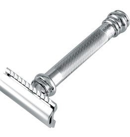 9038001 - Safety Razor Merkur 38C - Chroom - Gesloten Kam