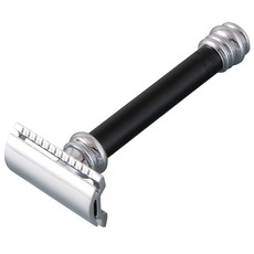 Safety Razor Merkur 38C - Zwart - Gesloten Kam