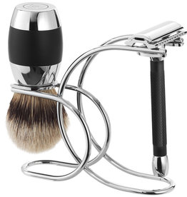 902081001 - Shaving set Silvertip shaving brush and Safety Razor