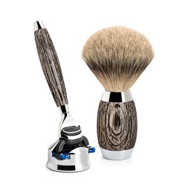 S493ED3 - Shaving Set Ancient oak - Fusion® & Dashaar