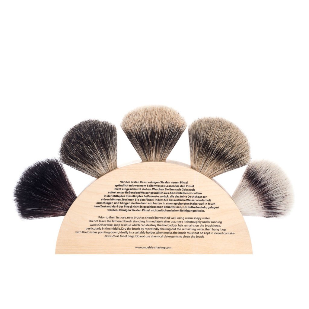 Quality Display Shaving Brushes