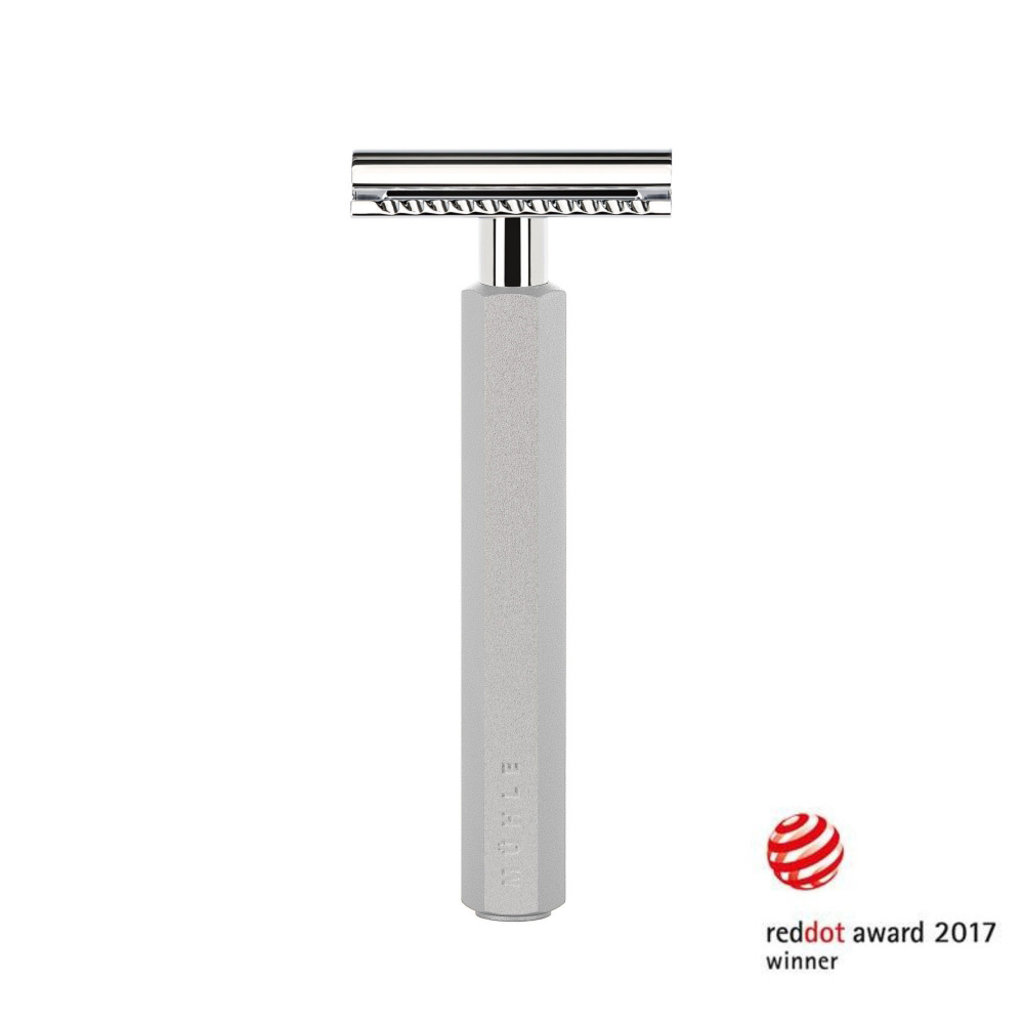 Safety Razor - Silver - Closed Comb