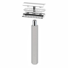 Safety Razor - Zilvergrijs - Gesloten Kam