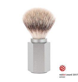 031M-HXG-PURE - Shaving Brush Silvertip Fibre® - Silver