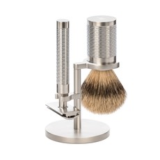 Shaving Set Stainless Steel Silvertip - Rocca