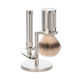 S31M94SR - Shaving Set Stainless Steel Silvertip Fibre®