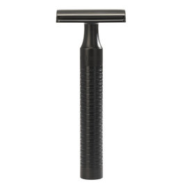 R96-JET - Safety Razor - Black/ DLC Coating Closed Comb