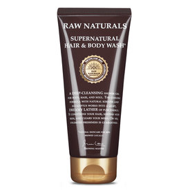 RAW003 - Supernatural Hair & Body Wash 200ml