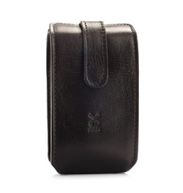 RT3 - Leather pouch for traveling, black