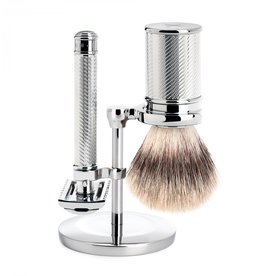 S31M41SR - Scheerset Traditional - Safety razor open kam - Chroom