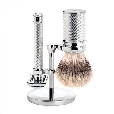 S31M41SR - Scheerset Traditional - Safety razor open kam - Chroom