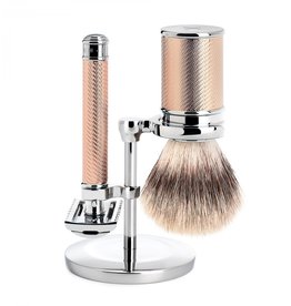 S31M41RG - Scheerset Traditional - Safety razor open kam - Rosegold