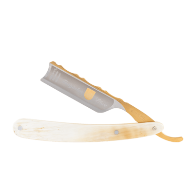 10681193 - Straight Razor 6/8" African cowhorn - Bergischer Löwe