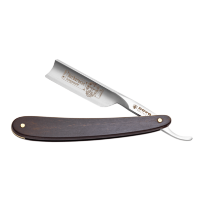 10580086  - Straight Razor 5/8" Ebony wood black - Brabarossa