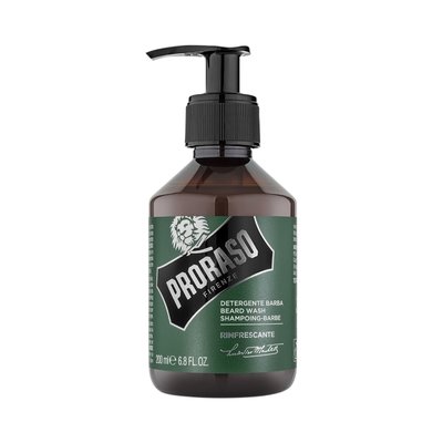 400753 - Baard Wash 200ml - 6 stuks - Green