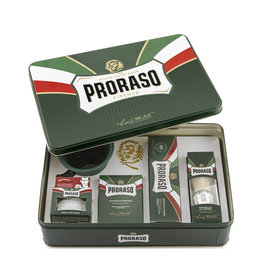 400332 - Classic Shaving Set Metal - Green