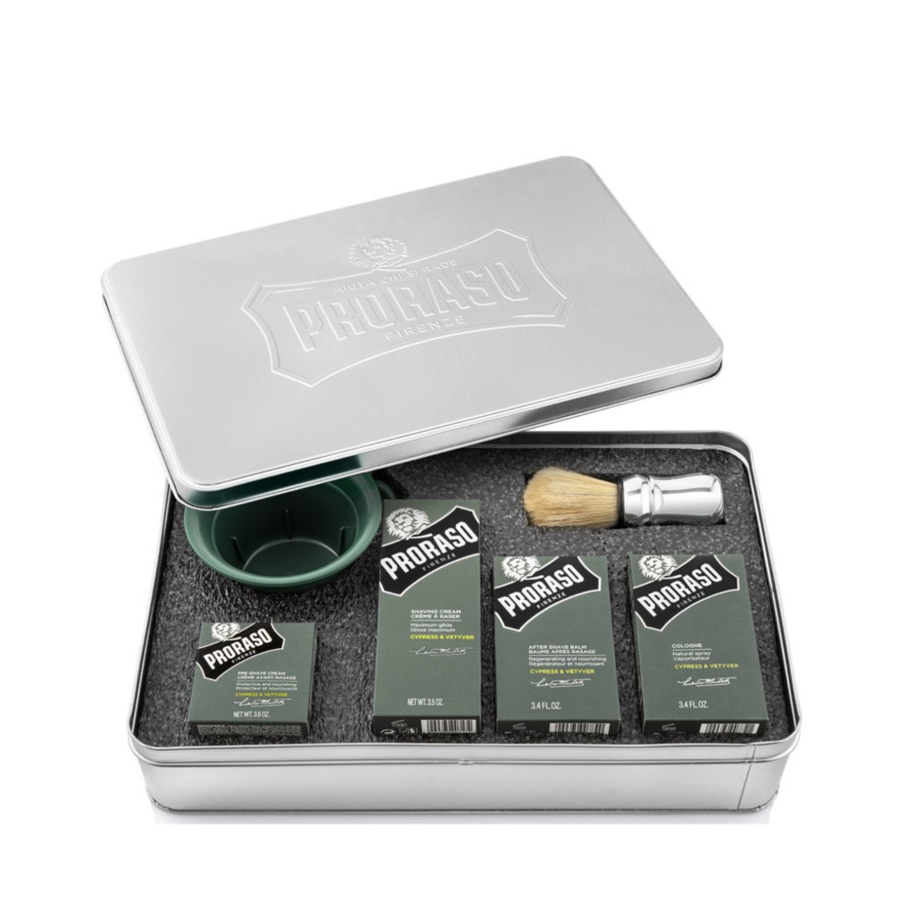 Proraso Classic Shaving Set Metal Giftbox - Intershave