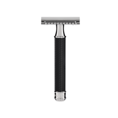 Scheerset Traditional - Safety razor - Fibre® - Zwart