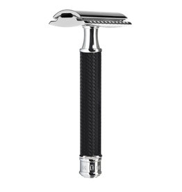 R89BLACK - Safety Razor - Zwart Gesloten Kam