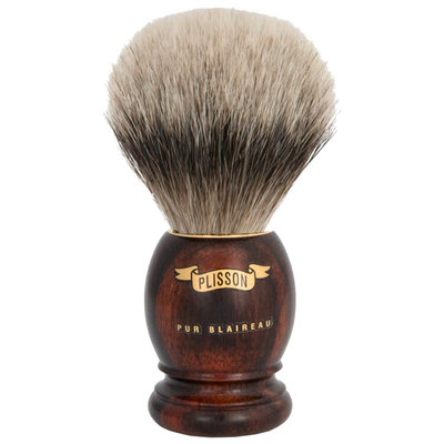 P955369.12 - Shaving Brush Ebony European White