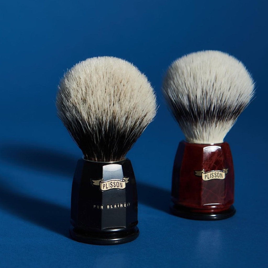 Shaving brush Facet Black