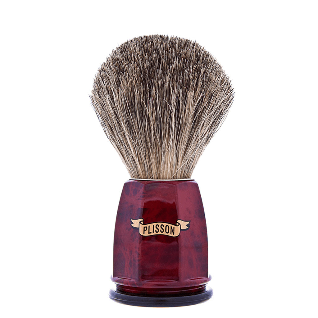 Shaving brush Facet Walnut