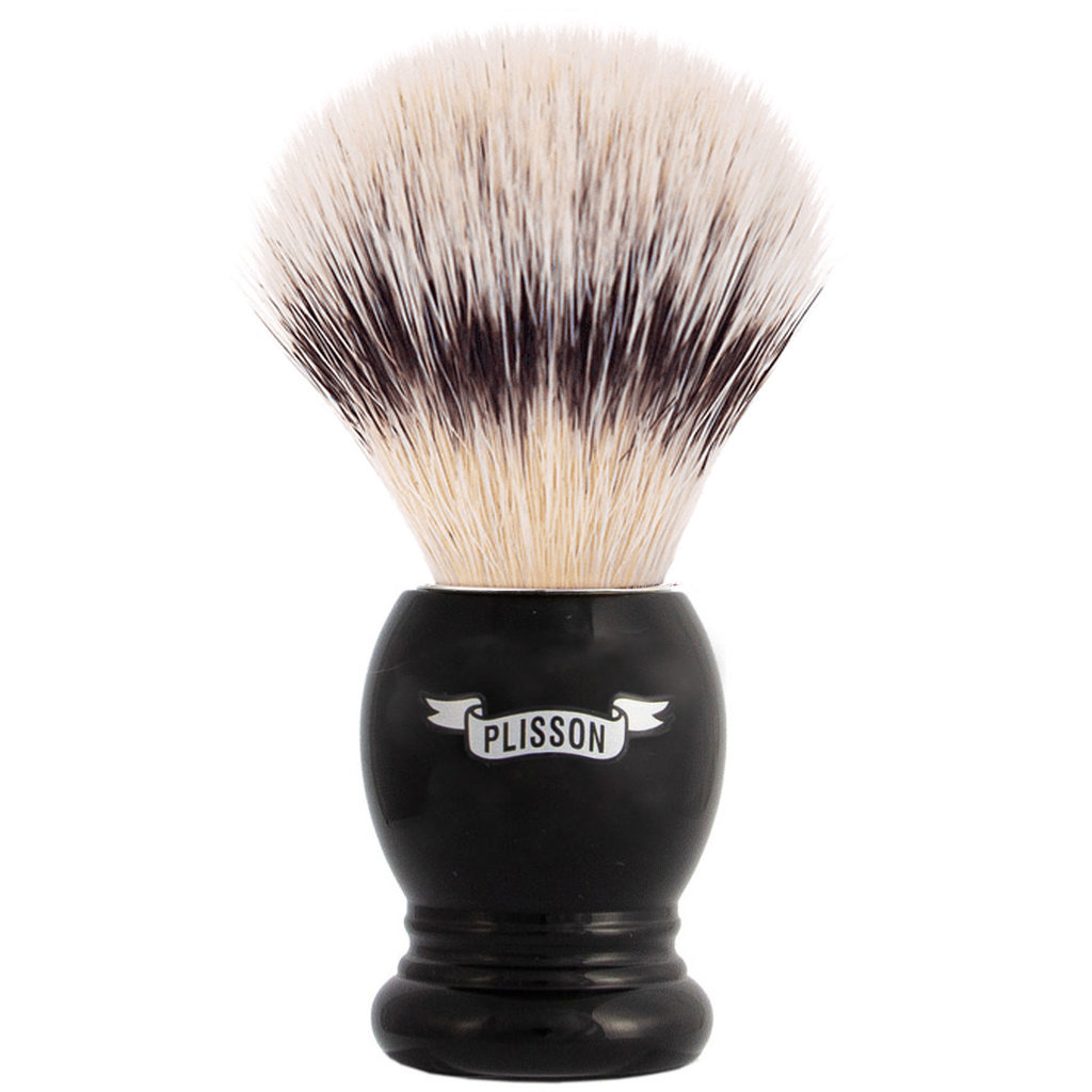 Shaving Brush Essential Black White Fibre