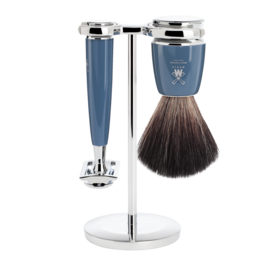 S21M228SR - Shaving Set Rytmo - Petrol - Saf.Razor - Fibre®