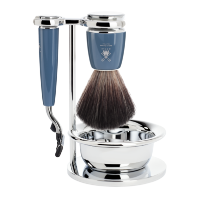 S21M228SM3 - Shaving Set Rytmo - Petrol - Mach3® - Fibre®