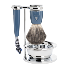 Shaving Set Rytmo 4-part - Petrol - Fusion®