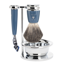 S81M228SF - Shaving Set Rytmo - Petrol - Fusion® - Badger