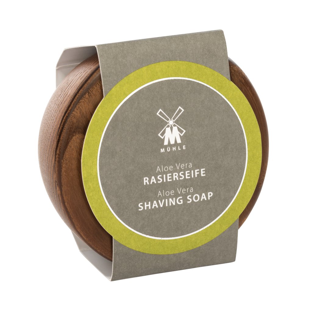 Aloë Vera Shaving Soap 65g Wood