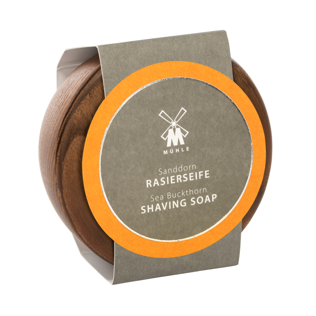 Sea Buckthorn Shaving Soap 65g Wood